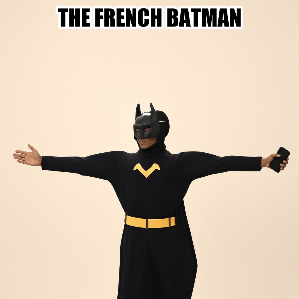 The French Batman meme