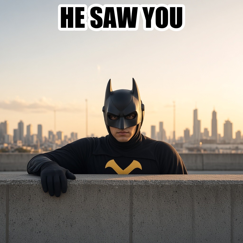 The French Batman meme